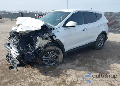 2018 Hyundai Santa Fe Sport 2.4L from USA, damaged, VIN 5NMZT3LB4JH083043